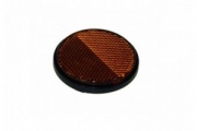 Round Amber  Reflector - Self Adhesive (mp155ssb)